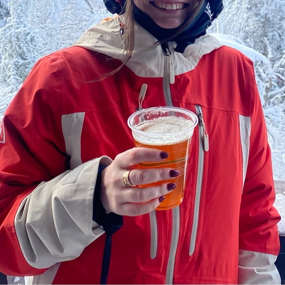 Backcountry Last Chair Stretch Insulated Jacket - Women's - Red - Picture 3 of 10